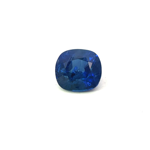 3.11cts Natural Gemstone Heated Blue Sapphire - Cushion Shape - 21630RGT