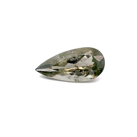 3.09cts Natural Green Tourmaline Gemstone - Pear Shape - 21933RGT
