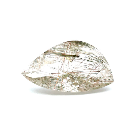 19.79cts Natural Rutile Quartz Gemstone - Fancy Shape - 21967RGT