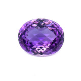 12.56cts Natural Amethyst Gemstone - Oval Shape - 22048RGT
