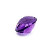 12.56cts Natural Amethyst Gemstone - Oval Shape - 22048RGT