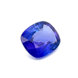 10.21cts Natural Blue Tanzanite Gemstone - Cushion Shape - 22187RGT