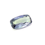 4.56cts Natural Unheated Teal Tanzanite Gemstone - Cushion Shape -22215RGT