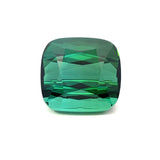 14.33 cts Natural Green Blue Tourmaline Gemstone - Cushion Shape - 22297RGT