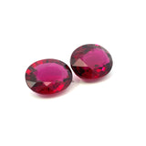 14.53 cts Natural Gemstone Rubellite Tourmaline Pair - Oval Shape - 22256RGT