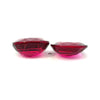 14.53 cts Natural Gemstone Rubellite Tourmaline Pair - Oval Shape - 22256RGT