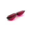 14.53 cts Natural Gemstone Rubellite Tourmaline Pair - Oval Shape - 22256RGT