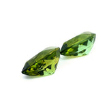 6.70cts Natural Gemstone Vivid Olive Green Tourmaline Pair - Pear Shape - 23297RGT