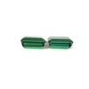 3.40 cts Natural Green Tourmaline Gemstone Pair - Octagon Shape - 23400RGT