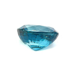 23.82 cts Natural Gemstone Blue Zircon from Cambodia - Cushion Shape - 23524RGT