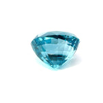 11.43 cts Natural Gemstone Blue Zircon from Cambodia - Oval Shape - 23532RGT