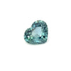 1 carats heart shaped teal sapphire