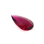 2.02 cts Natural Red Rubellite Gemstone - Pear Shape - 23691RGT
