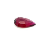2.02 cts Natural Red Rubellite Gemstone - Pear Shape - 23691RGT