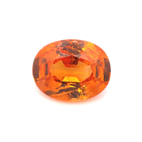 6.02 cts Natural Gemstone Fanta Spessartite Garnet - Oval Shape - 23801RGT