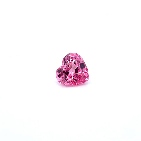 1.27 cts Natural Vivid Pink Mahenge Spinel Gemstone - Heart Shape - 23855RGT