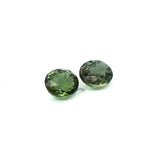 2.03 cts Natural Alexandrite Color Change Gemstone Pair- Oval Shape - 23920C-R