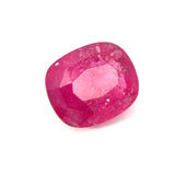 6.94 cts Natural Mahenge Red Spinel Gemstone - Cushion Shape - 23975SDM