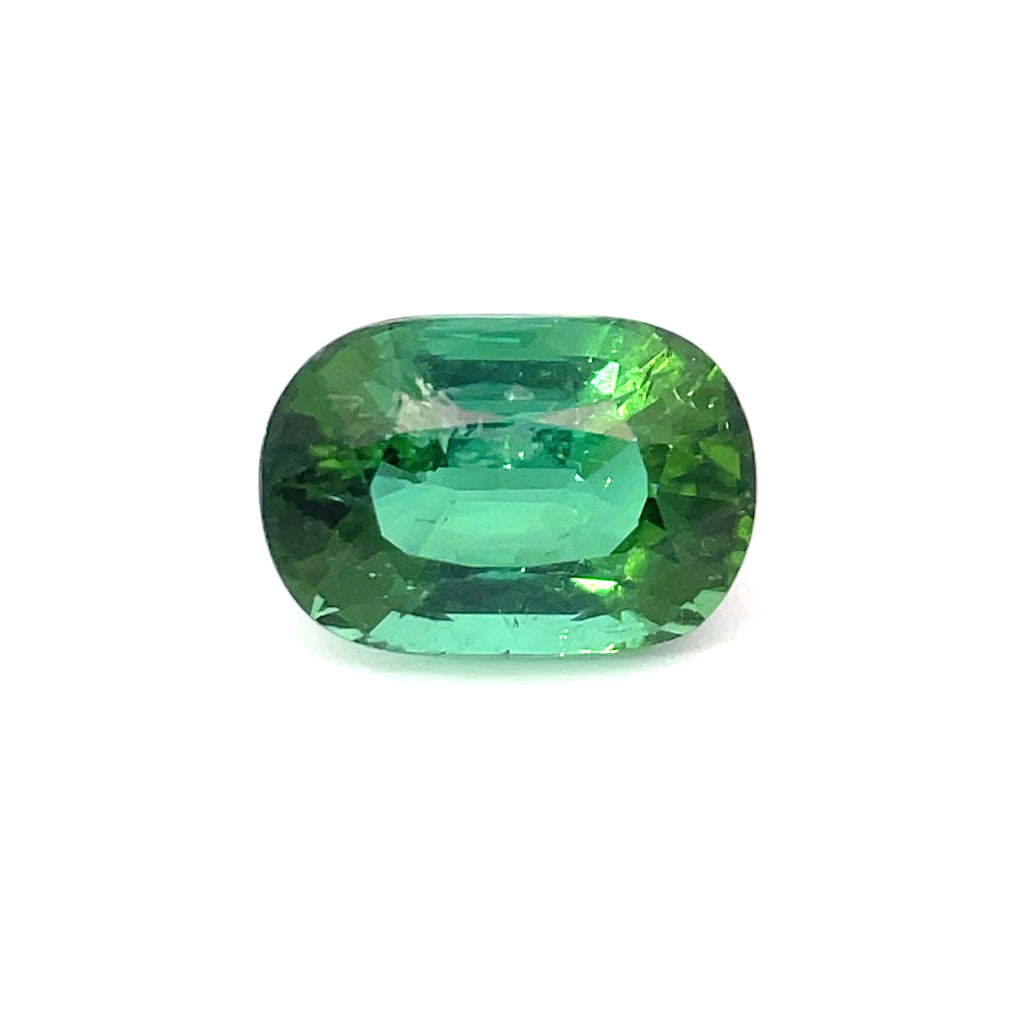 3.86 cts Natural Gemstone Green Tourmaline - Oval Shape - 24084RGT