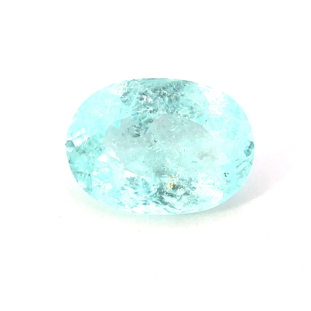 2.59 cts Natural Blue Paraiba Tourmaline Gemstone - Oval Shape - 24094RGT