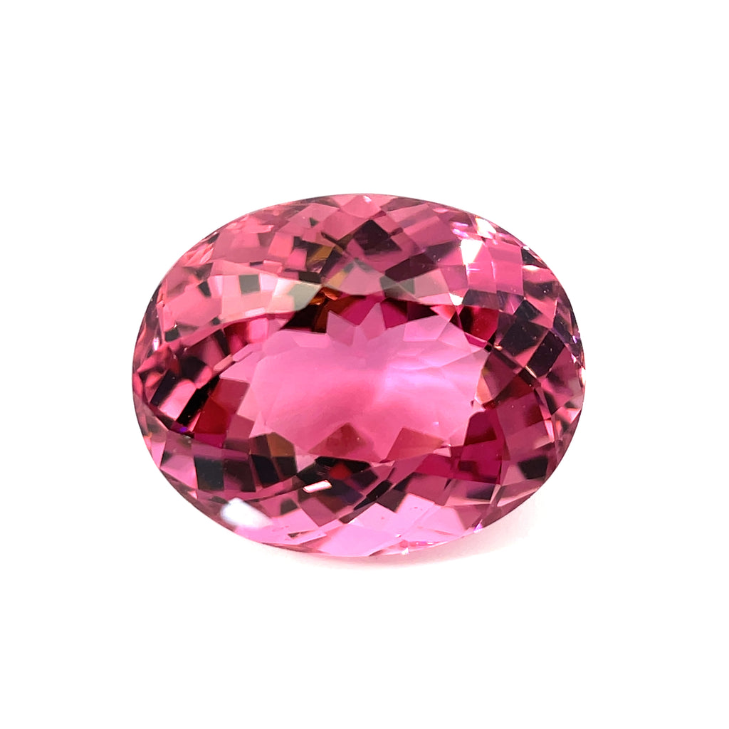 13.32 cts Natural Pink Tourmaline - Oval Shape - 24130RGT