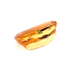 8.47 cts Natural Orange Yellow Imperial Topaz Gemstone - Cushion Shape - 24133RGT