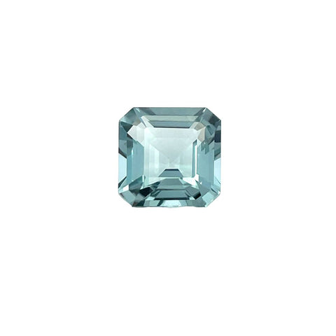 2.45 cts Natural Gemstone Gray Tourmaline - Asscher Shape - 24161RGT