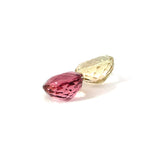 7.51 cts Natural Gemstone Pair Mix Match Tourmaline - Round Shape - 24167RGT