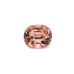 4.31 cts Natural Gemstone Peachy Pink Tourmaline - Cushion Shape - 24165RGT