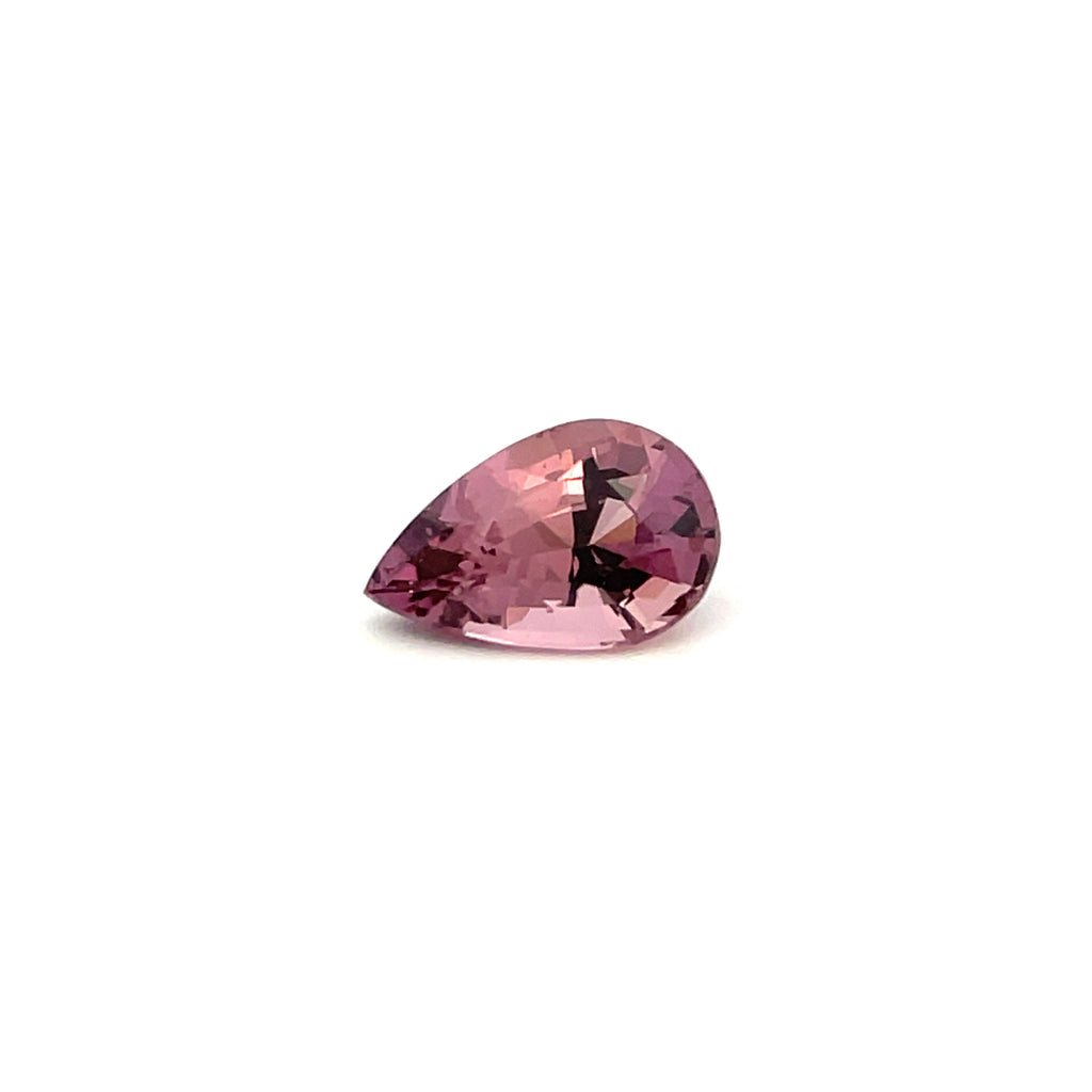 1.67 cts Natural Unheated Orange Pink Sapphire Gemstone - Pear Shape - 24179RGT