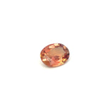 1.23 cts Natural Unheated Orange Pink Sapphire Gemstone - Oval Shape - 24180RGT