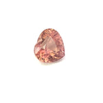 2.41 cts Natural Orange Pink Sapphire Gemstone - Heart Shape - 24210RGT