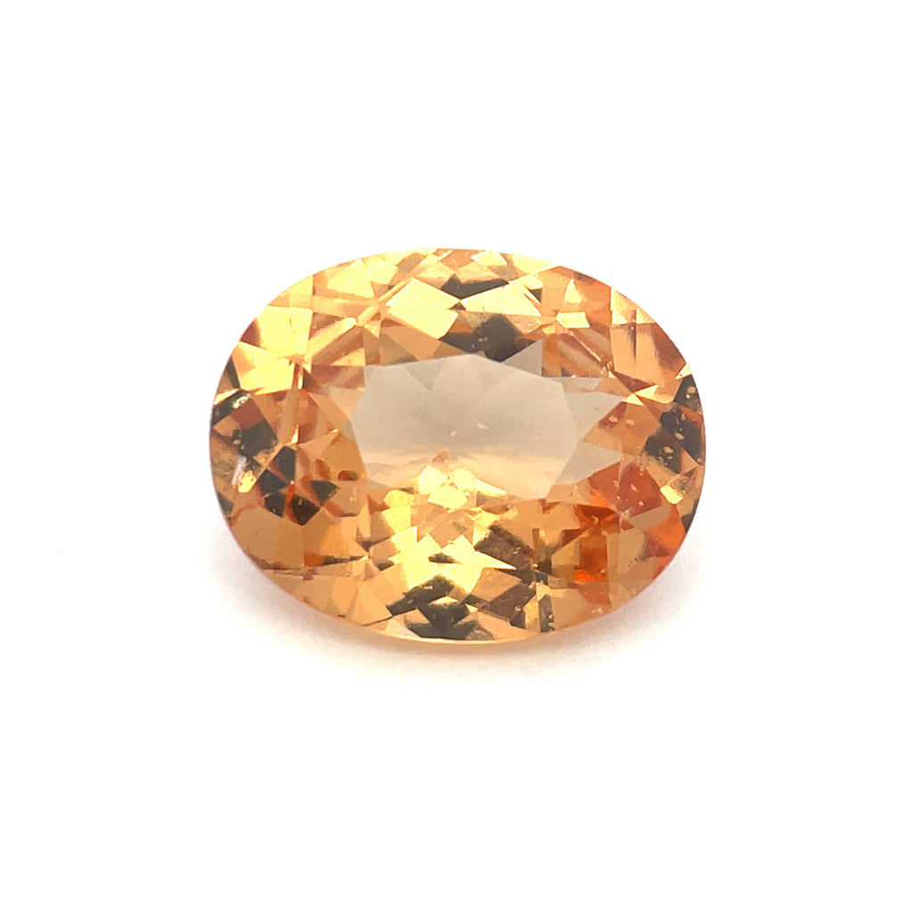 8.31 cts Bellerophon Natural Grossular Garnet Gemstone - Oval Shape - 24221RGT