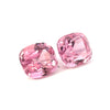 6.99 cts Natural Gemstone Baby Pink Tourmaline Pair - Cushion Shape - 24230RHK