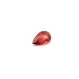 0.71 cts Natural Orange Pink Sapphire Gemstone - Pear Shape - 24280RGT