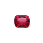 3.09 cts Natural Cherry Red Spinel Gemstone - Cushion Shape - 24284RGT