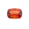 7.24 cts Natural Gemstone Mandarin Orange Spessartite Garnet -  Cushion Shape - 24299RGT