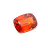 7.24 cts Natural Gemstone Mandarin Orange Spessartite Garnet -  Cushion Shape - 24299RGT