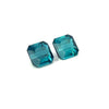 2.07 cts Natural Gemstone Indigolite Tourmaline Pair - Square Octagon Shape - 24346RGT 