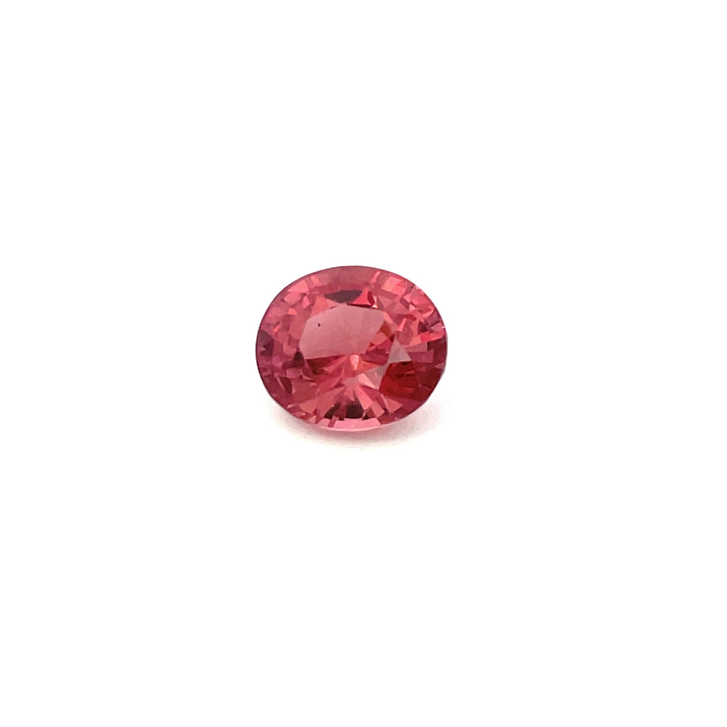 2.03 cts Natural Malaya Garnet Gemstone - Oval Shape - 24367AFR