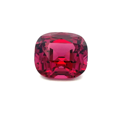 9.52cts Natural Gemstone Purplish Pink Rhodolite Garnet- Cushion Shape- 24368AFR
