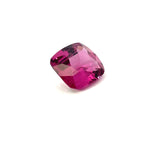 3.37cts Natural Gemstone Purplish Pink Rhodolite Garnet- Cushion Shape- 24370AFR