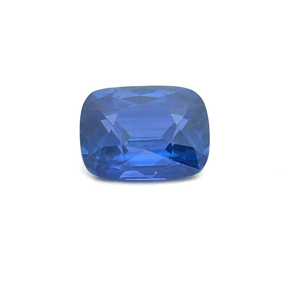 6.34cts Natural Gemstone Heated Velvet Blue Sapphire - Cushion Shape - 24386AFR