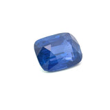 6.34cts Natural Gemstone Heated Velvet Blue Sapphire - Cushion Shape - 24386AFR