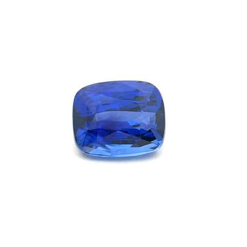 6.03cts Natural Gemstone Heated Royal Blue Sapphire - Cushion Shape - 24387AFR