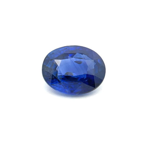 5.01cts Natural Gemstone Heated Royal Blue Sapphire - Oval Shape - 24389AFR