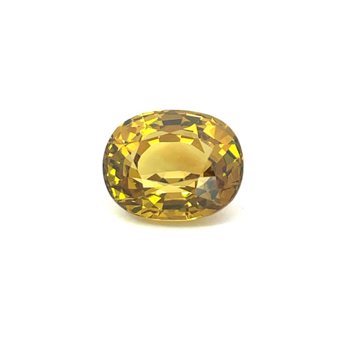 5.30cts Natural Yellow Mali Garnet Gemstone - Oval Shape - 24416RGT