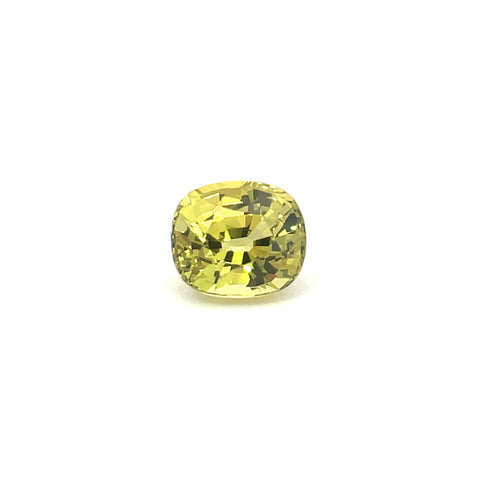 2.24cts Natural Yellowish Green Mali Garnet Gemstone - Cushion Shape - 24420RGT