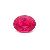 7.01 cts Natural Vibrant Red Mahenge Spinel Gemstone - Oval Shape - 24425RGT