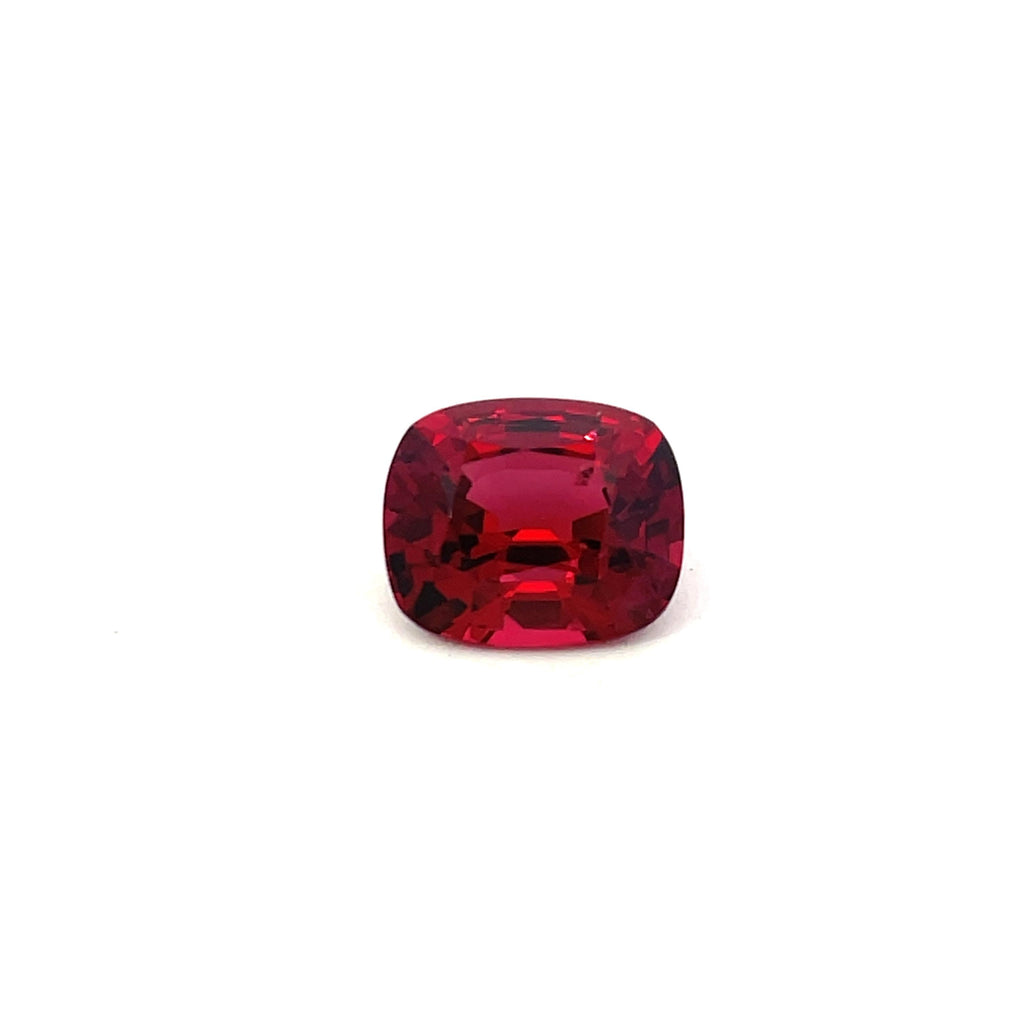 2.17cts Natural Red Spinel Gemstone - Cushion Shape - 24428RGT